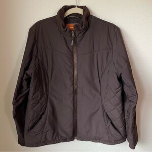 Merrell Primaloft Puffer Jacket, Women’s XL, Chocolate Brown